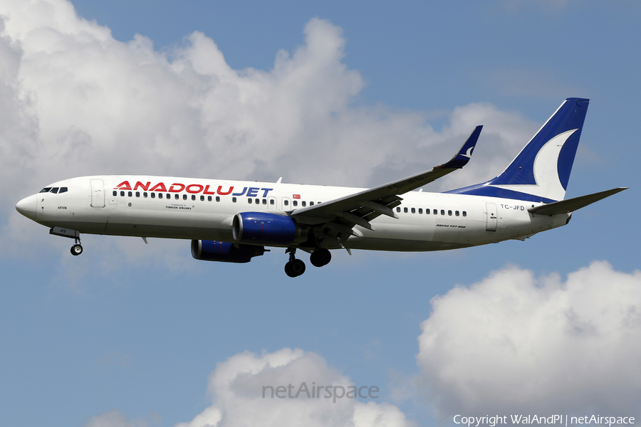 AnadoluJet Boeing 737-8F2 (TC-JFD) | Photo 520189