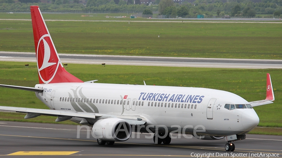 Turkish Airlines Boeing 737-8F2 (TC-JFD) | Photo 210029