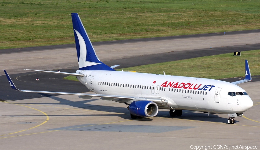 AnadoluJet Boeing 737-8F2 (TC-JFE) | Photo 461380