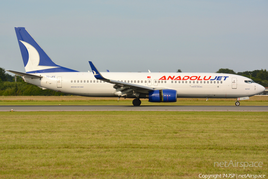 AnadoluJet Boeing 737-8F2 (TC-JFE) | Photo 179472
