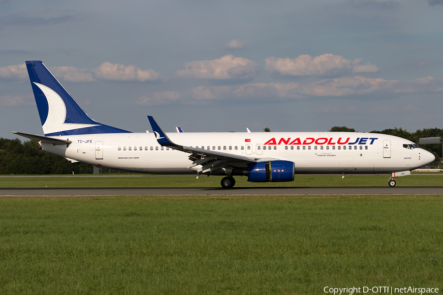AnadoluJet Boeing 737-8F2 (TC-JFE) | Photo 179789