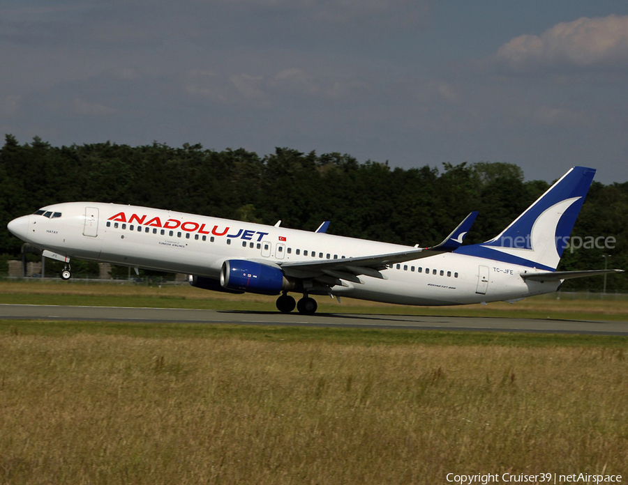 AnadoluJet Boeing 737-8F2 (TC-JFE) | Photo 472098