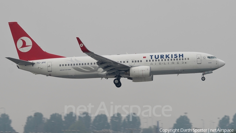Turkish Airlines Boeing 737-8F2 (TC-JFE) | Photo 216687