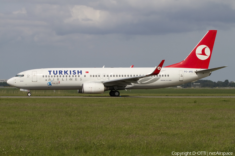 Turkish Airlines Boeing 737-8F2 (TC-JFE) | Photo 438214