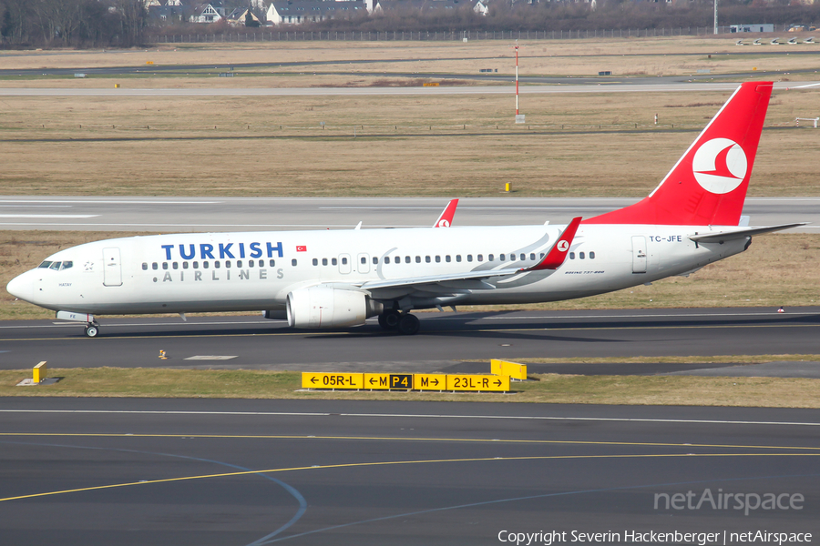 Turkish Airlines Boeing 737-8F2 (TC-JFE) | Photo 203635