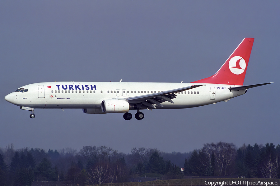 Turkish Airlines Boeing 737-8F2 (TC-JFE) | Photo 560431