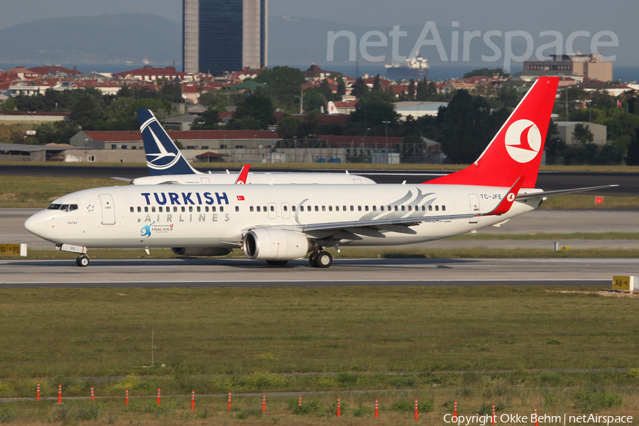 Turkish Airlines Boeing 737-8F2 (TC-JFE) | Photo 95299
