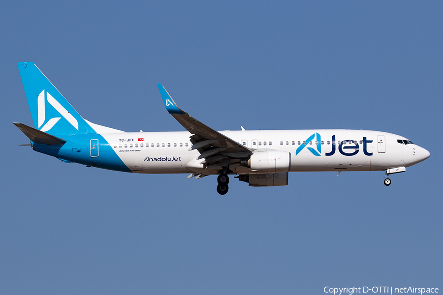 AJet Boeing 737-8F2 (TC-JFF) | Photo 639052