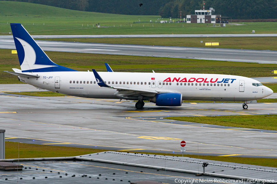 AnadoluJet Boeing 737-8F2 (TC-JFF) | Photo 352784