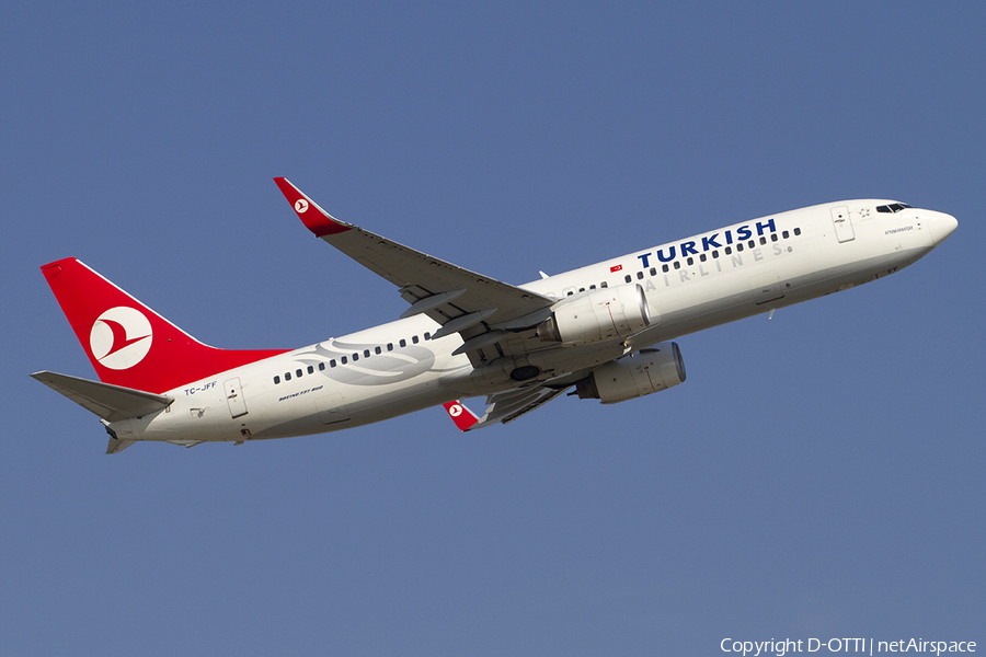 Turkish Airlines Boeing 737-8F2 (TC-JFF) | Photo 318344