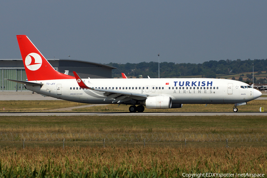 Turkish Airlines Boeing 737-8F2 (TC-JFF) | Photo 275937