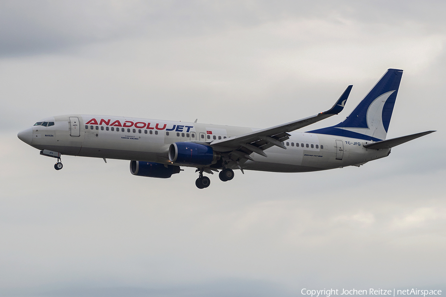 AnadoluJet Boeing 737-8F2 (TC-JFG) | Photo 391283