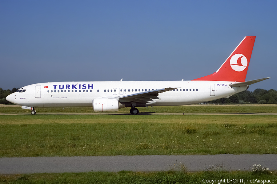 Turkish Airlines Boeing 737-8F2 (TC-JFG) | Photo 433349