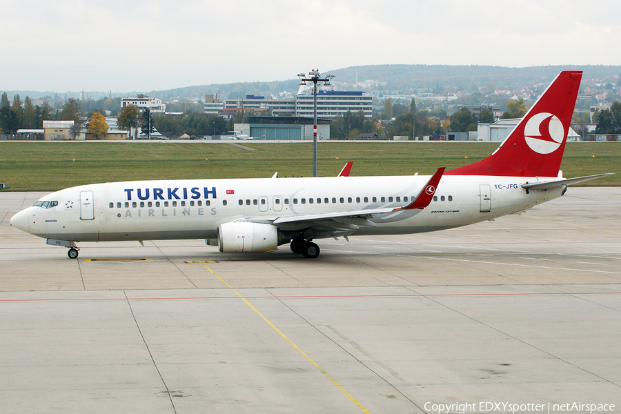Turkish Airlines Boeing 737-8F2 (TC-JFG) | Photo 379873
