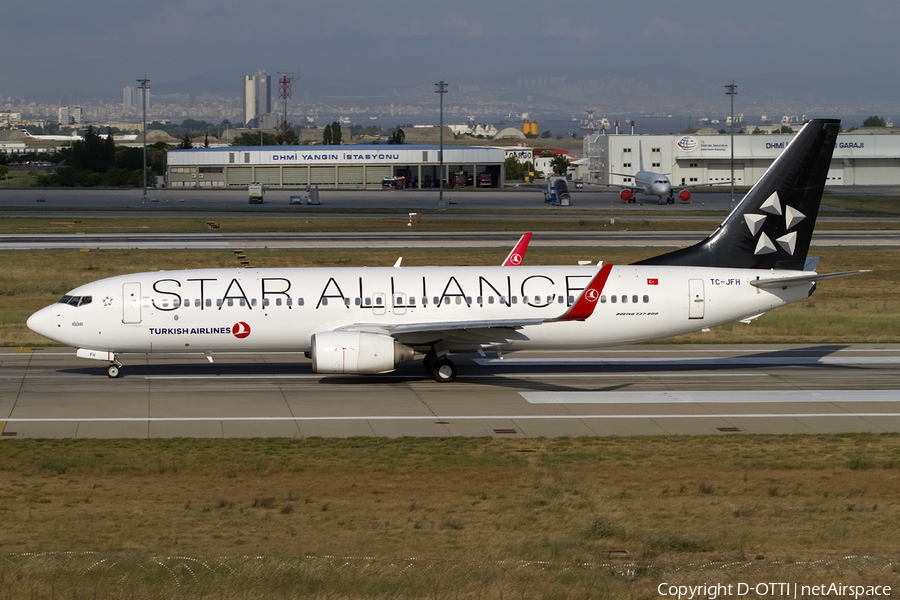 Turkish Airlines Boeing 737-8F2 (TC-JFH) | Photo 409606