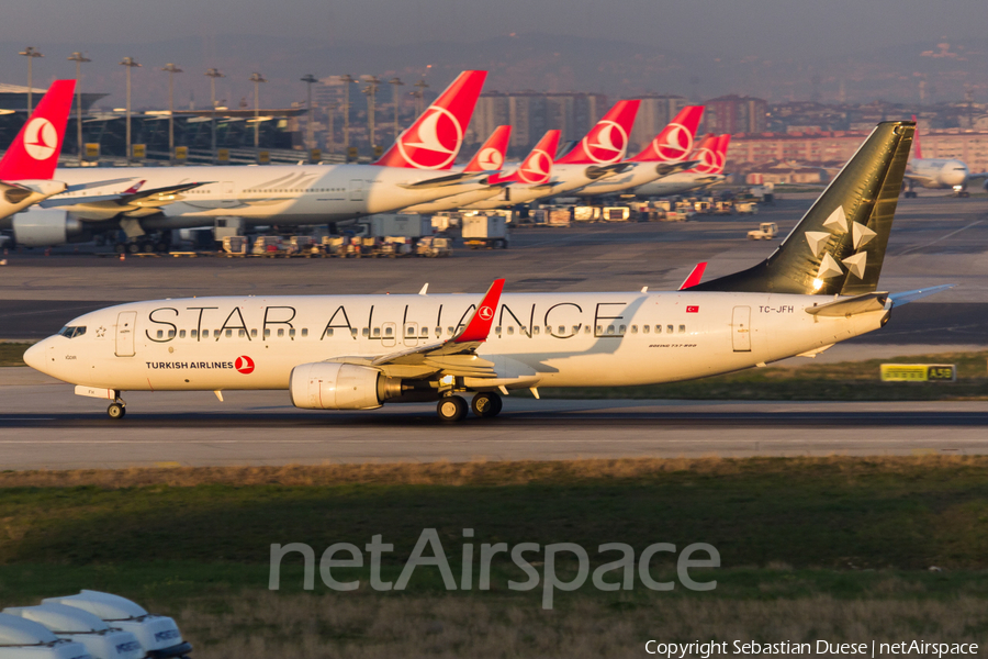 Turkish Airlines Boeing 737-8F2 (TC-JFH) | Photo 116507