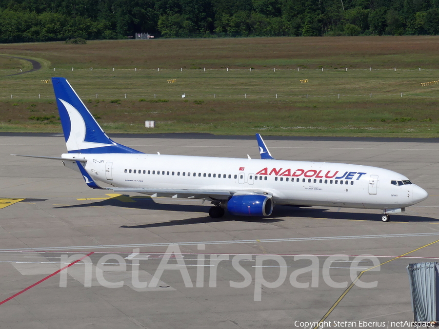 AnadoluJet Boeing 737-8F2 (TC-JFI) | Photo 510877