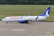 AnadoluJet Boeing 737-8F2 (TC-JFI) at  Cologne/Bonn, Germany