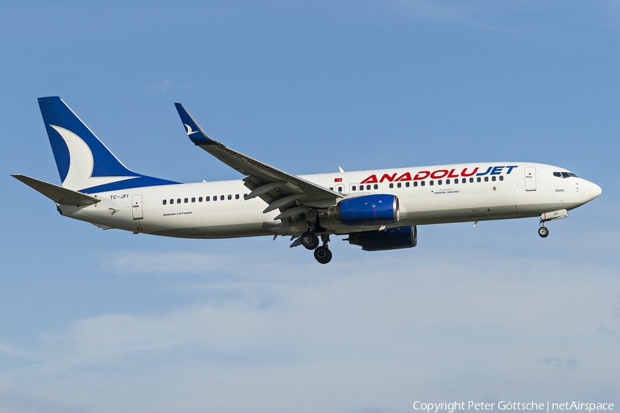 AnadoluJet Boeing 737-8F2 (TC-JFI) | Photo 178889