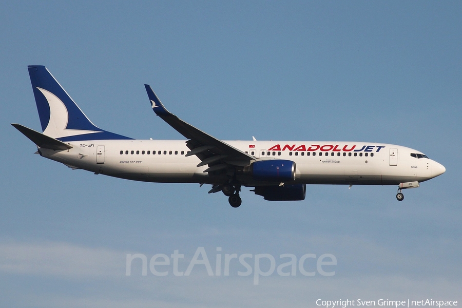 AnadoluJet Boeing 737-8F2 (TC-JFI) | Photo 178928