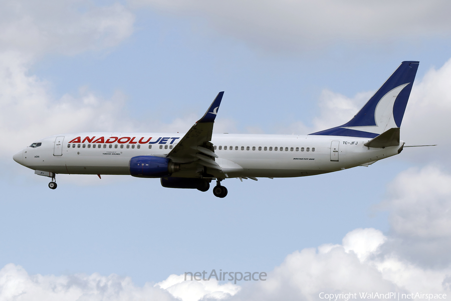 AnadoluJet Boeing 737-8F2 (TC-JFJ) | Photo 520828