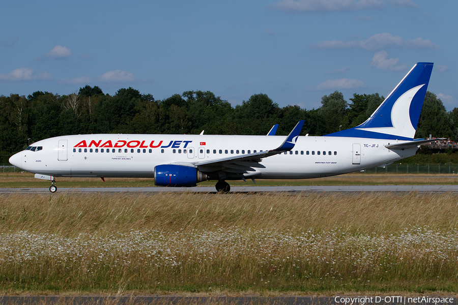 AnadoluJet Boeing 737-8F2 (TC-JFJ) | Photo 454934