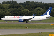 AnadoluJet Boeing 737-8F2 (TC-JFJ) at  Hamburg - Fuhlsbuettel (Helmut Schmidt), Germany