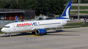 AnadoluJet Boeing 737-8F2 (TC-JFJ) at  Zurich - Kloten, Switzerland