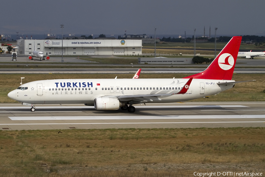 Turkish Airlines Boeing 737-8F2 (TC-JFJ) | Photo 409830