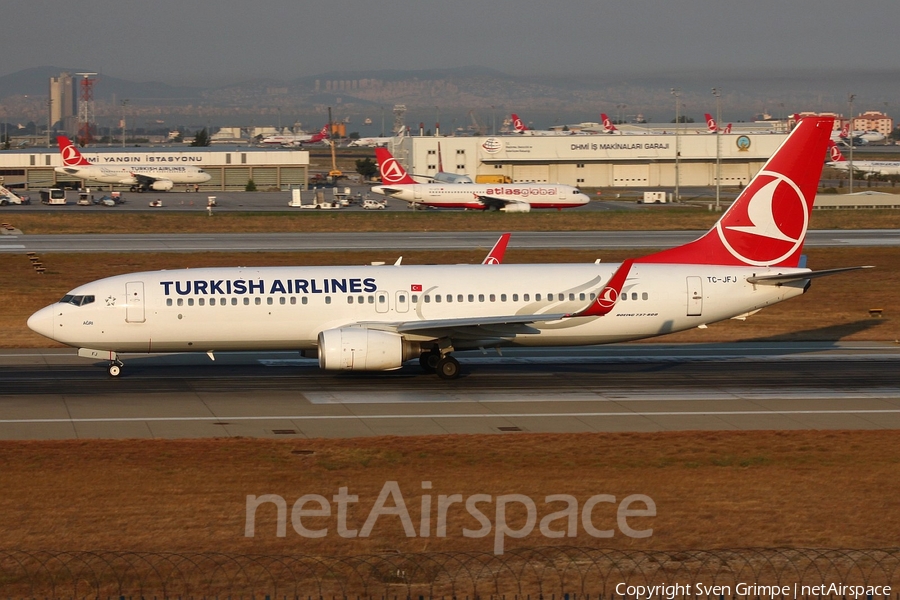 Turkish Airlines Boeing 737-8F2 (TC-JFJ) | Photo 86401