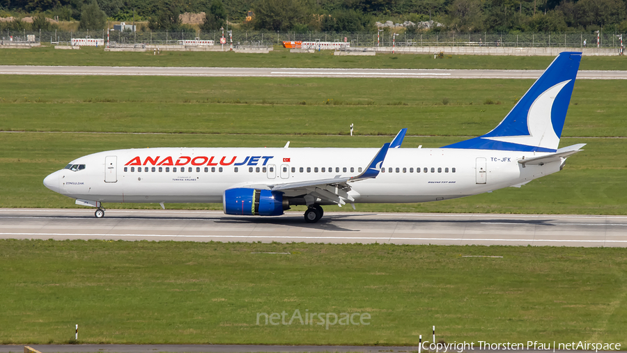 AnadoluJet Boeing 737-8F2 (TC-JFK) | Photo 394313