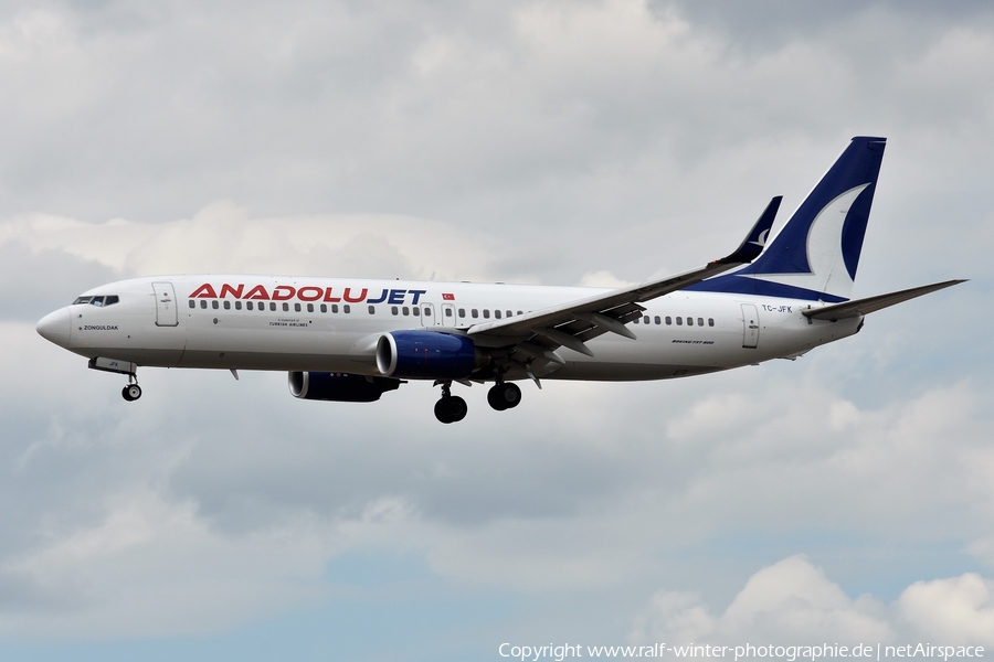 AnadoluJet Boeing 737-8F2 (TC-JFK) | Photo 469983