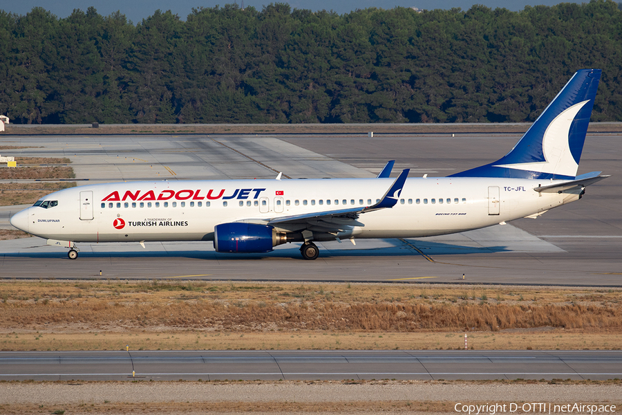 AnadoluJet Boeing 737-8F2 (TC-JFL) | Photo 648189