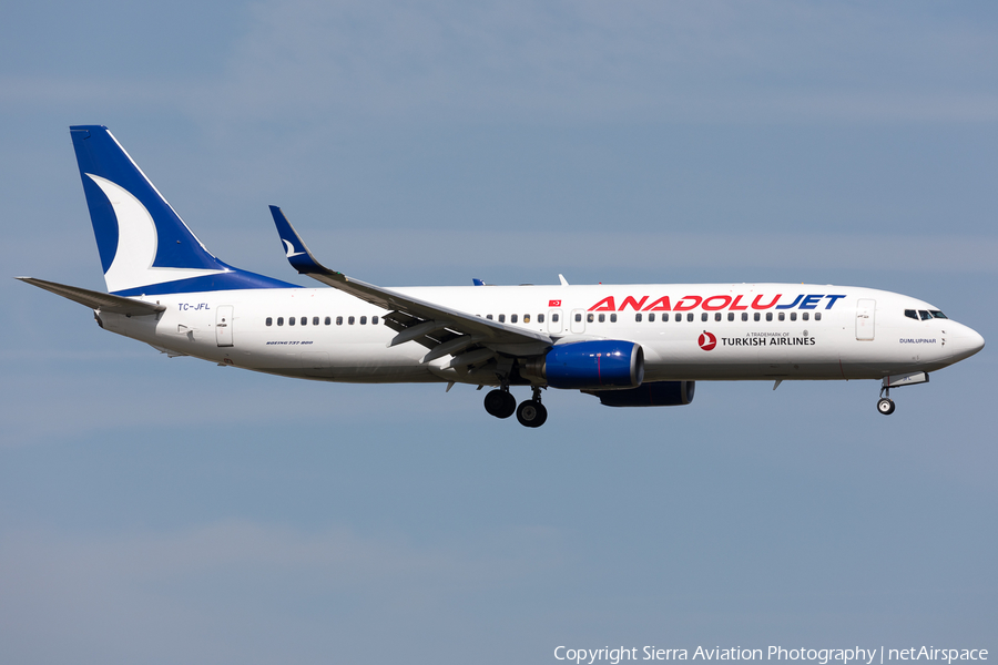 AnadoluJet Boeing 737-8F2 (TC-JFL) | Photo 449754