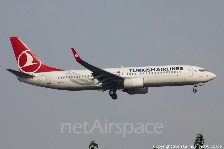 Turkish Airlines Boeing 737-8F2 (TC-JFL) | Photo 86425