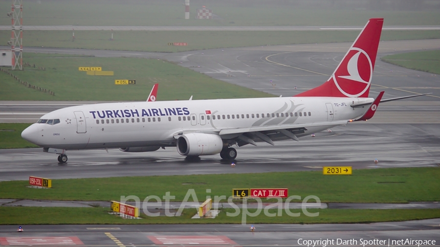 Turkish Airlines Boeing 737-8F2 (TC-JFL) | Photo 213348