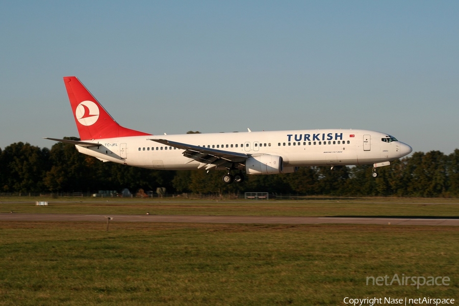 Turkish Airlines Boeing 737-8F2 (TC-JFL) | Photo 274513