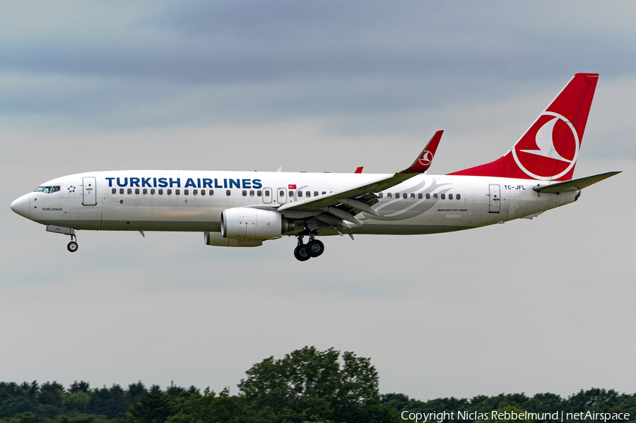 Turkish Airlines Boeing 737-8F2 (TC-JFL) | Photo 393138