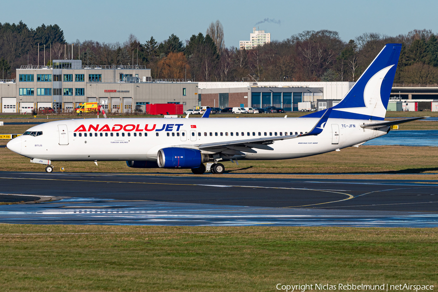 AnadoluJet Boeing 737-8F2 (TC-JFN) | Photo 487685