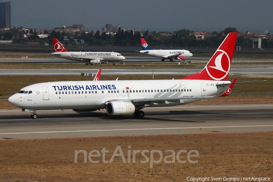 Turkish Airlines Boeing 737-8F2 (TC-JFN) | Photo 84704