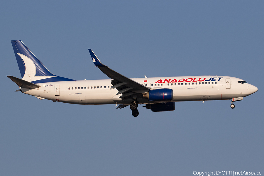 AnadoluJet Boeing 737-8F2 (TC-JFO) | Photo 642646