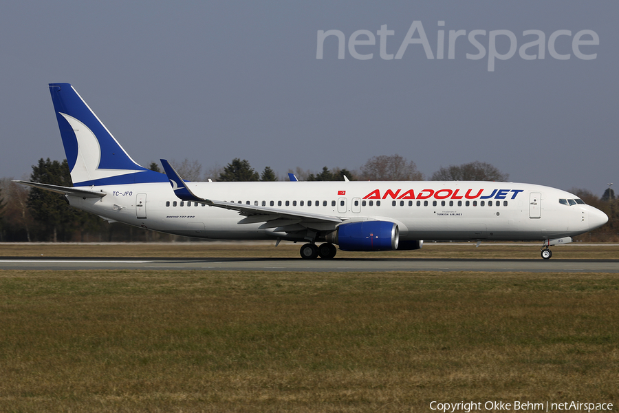 AnadoluJet Boeing 737-8F2 (TC-JFO) | Photo 500534