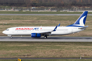 AnadoluJet Boeing 737-8F2 (TC-JFP) at  Dusseldorf - International, Germany