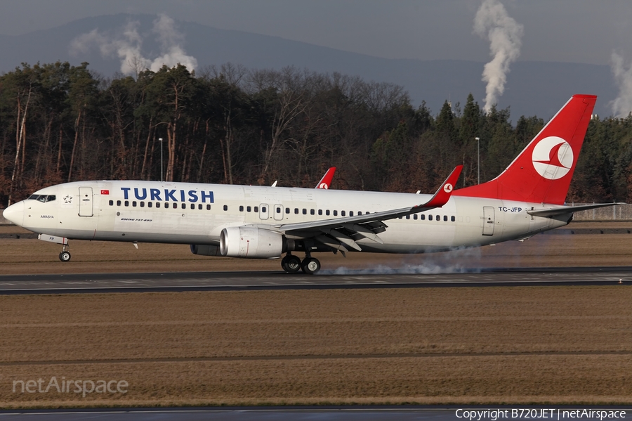 Turkish Airlines Boeing 737-8F2 (TC-JFP) | Photo 37246
