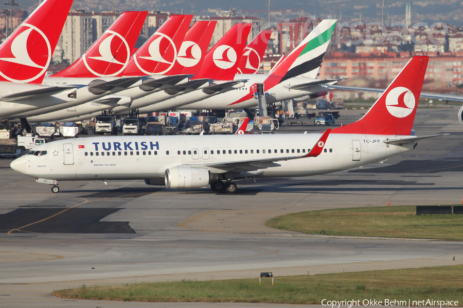 Turkish Airlines Boeing 737-8F2 (TC-JFP) | Photo 95295