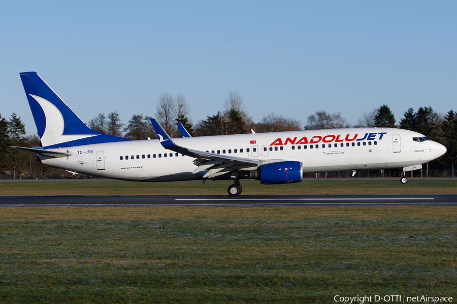 AnadoluJet Boeing 737-8F2 (TC-JFR) | Photo 485987