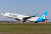 AJet Boeing 737-8F2 (TC-JFT) at  Amsterdam - Schiphol, Netherlands