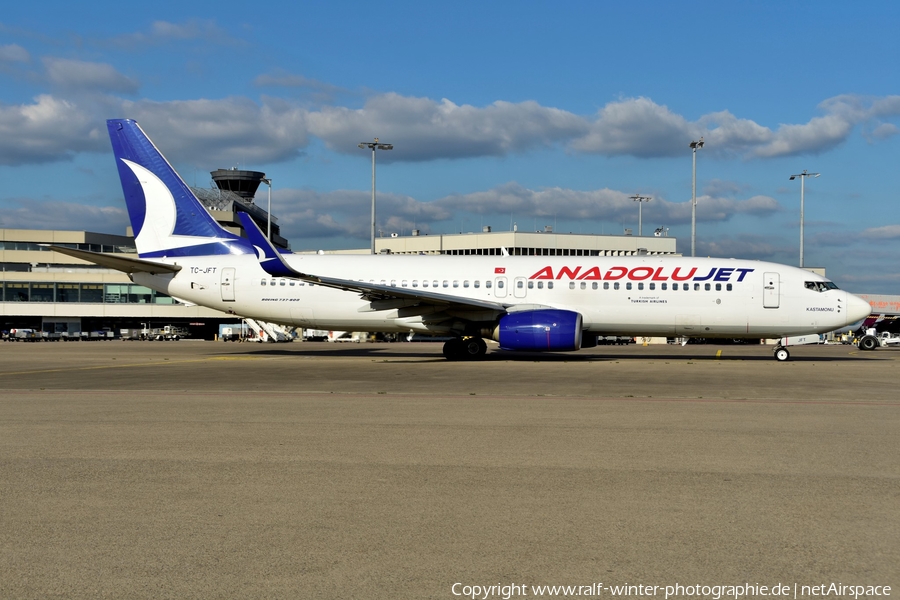 AnadoluJet Boeing 737-8F2 (TC-JFT) | Photo 536823