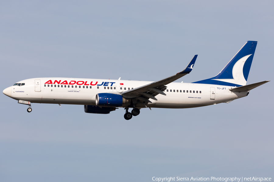 AnadoluJet Boeing 737-8F2 (TC-JFT) | Photo 502451