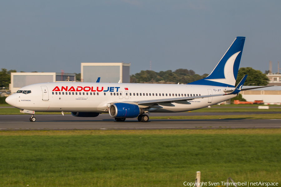 AnadoluJet Boeing 737-8F2 (TC-JFT) | Photo 180212